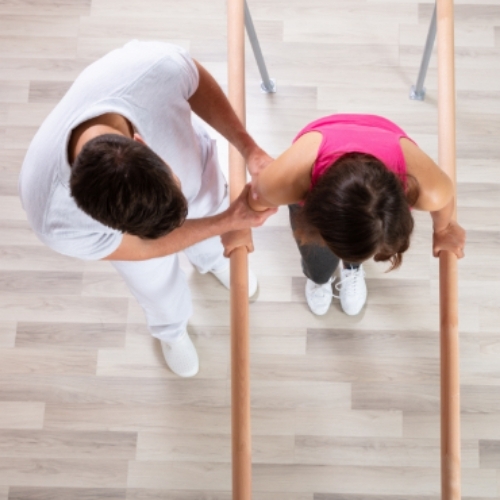 Balance and fall prevention therapy at Trinity Rehab