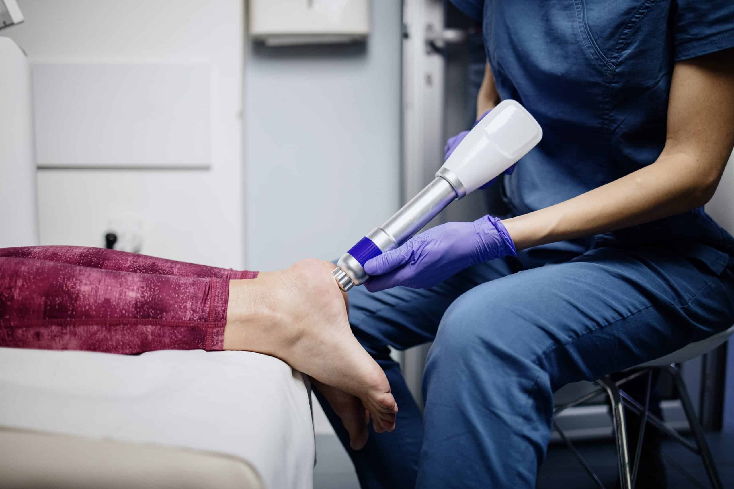 EPAT shockwave therapy for chronic back pain relief at Trinity Rehab