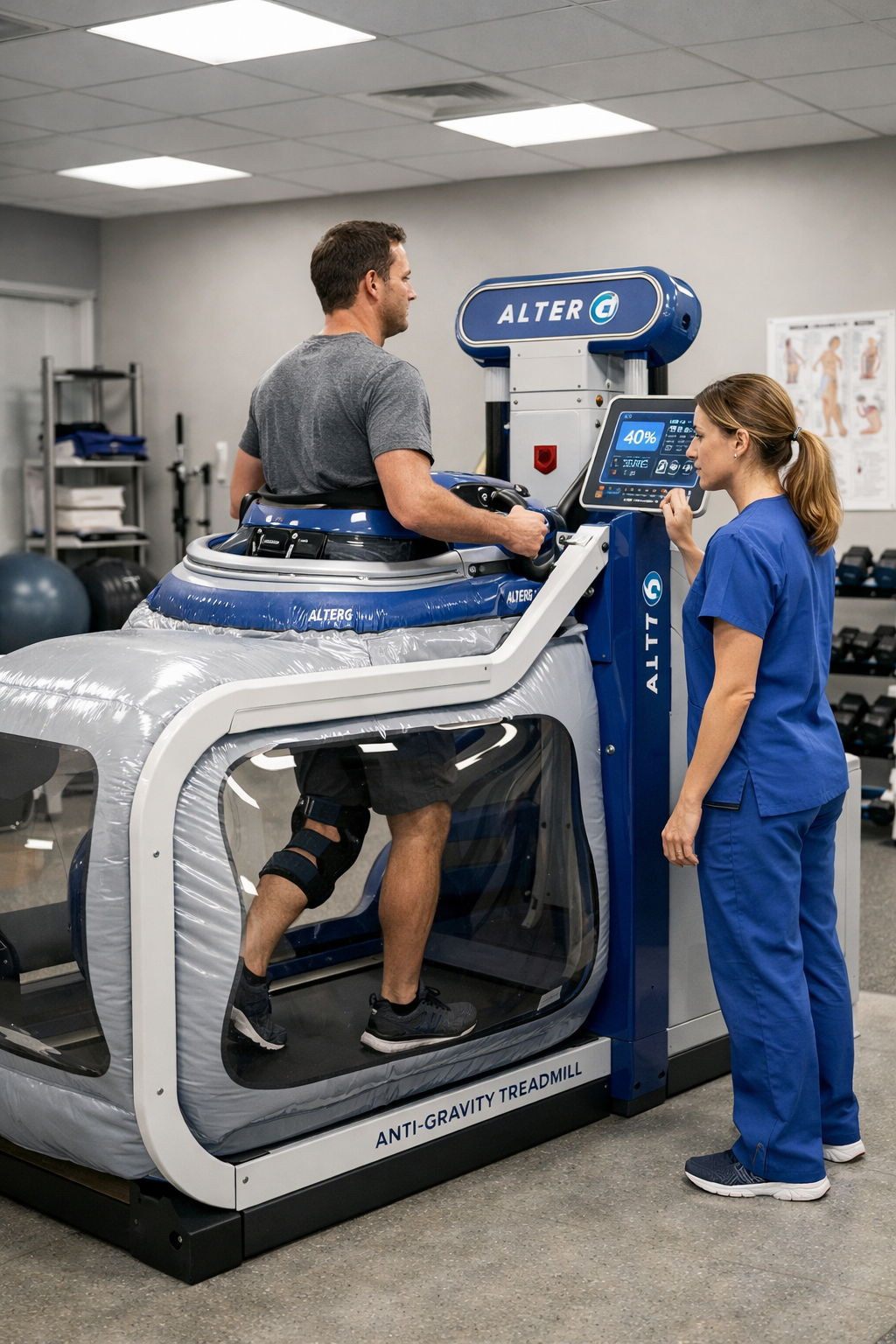 Advanced treatment modality for ACL injury at Trinity Rehab clinic