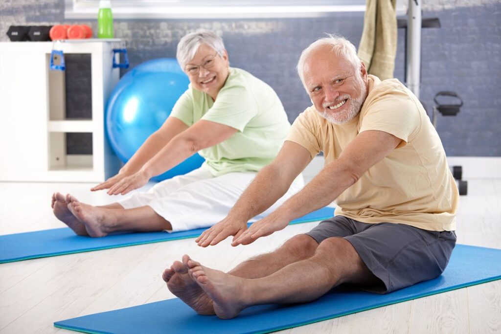 Knee strengthening exercises for osteoarthritis rehabilitation